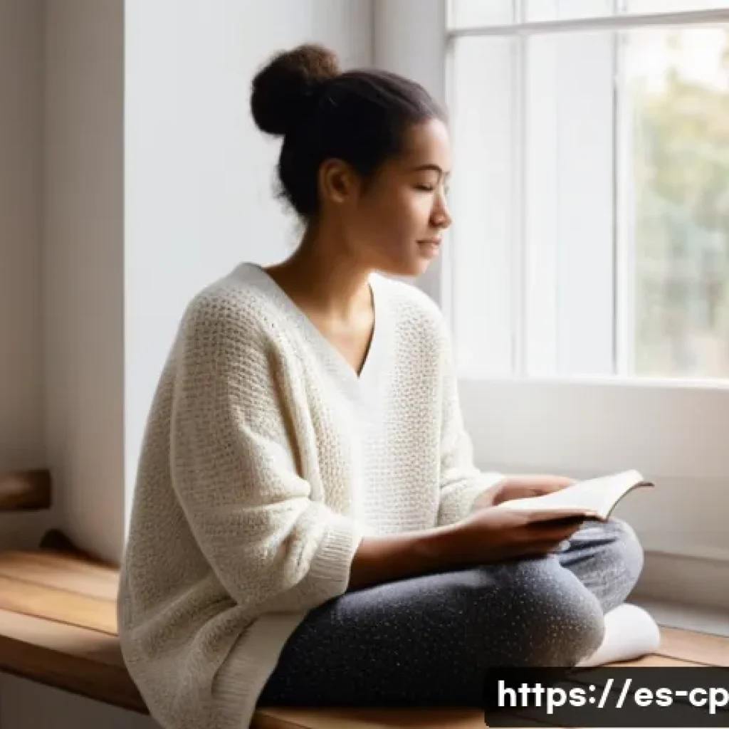 자기 객관화와 시간 관리의 중요성 - **Prompt 1: The Mindful Morning Ritual**
"A cozy and sunlit indoor scene featuring a young woman...